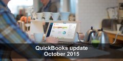QuickBooks Online Update October 2015